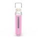 Titanium Derma Stamp Microneedle for Skin Care Face Lips Hair Scalp Derma Roller Alternative Beauty Tool Microneedling Serum Applicator Derma Stamp Pen (Pink)