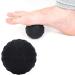 Verdant Touch Silicone Massage Ball - Fascia Relief for Body Shoulder & Hand | Yoga Exercise - Black - Buy Online on GoSupps.com