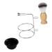 1 set of razor Brushes Halter Tools Bathroom Accessories For Men Hair Beard Blyst Seifung Seifung Men Razier Set Bart Razor Set Storage Rust -based Steel Man Care