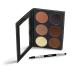 Mehron Pro Brow Palette: Pressed Powders and Pomade for Perfect Brows - Buy Online on GoSupps.com