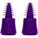 HEMPER Tech Universal Cleaning Plugs + Caps for Cleaning Storage and Odor Proofing Glass Water Pipes/Rigs and More - Purple - Buy Online on GoSupps.com