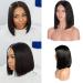 12 Inch Brazilian Virgin Human Hair Lace Closure Bob Wig for Black Women - 150% Density, Natural Color, Pre Plucked with Baby Hair - Buy Online on GoSupps.com