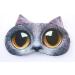 HappyDaily Set of 3 Beautiful 3D Cat Sleep Masks in Pink/Grey/Black | Comfortable Eye Cover for a Restful Sleep - Buy Online on GoSupps.com