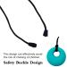 Ulvbabi 4-Piece Sensory Silicone Chew Necklace for Adults & Children | Durable Oral Bite Rings for Autism ADHD Teething & Soft Breastfeeding - Buy Online on GoSupps.com
