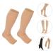Buy Women's Open Toe Compression Socks | Calf Sleeve Stockings for Travel & Comfort - Buy Online on GoSupps.com