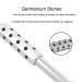 38 Beauty Germanium Roller - Uplifting Facial & Body Skin Care Tool for Tightening Reducing Wrinkles & Eye Pouches | Silver - Buy Online on GoSupps.com