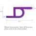 Tuxepoc Sensory Chew Toys for Autistic Children - Silicone Chewy Tool for Teething ADHD Autism - Orange Purple Chewelry for Boys & Girls - Buy Online on GoSupps.com