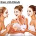 20-Piece Soft Fan Face Mask Brushes Set for Cosmetic Tools | Includes 8 Fan-Shaped and 12 Flat Head Brushes - Buy Online on GoSupps.com
