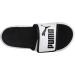 PUMA Unisex Royalcat Comfort Slide Sandal - White & Black - EU 42 | International Shipping Available - Buy Online on GoSupps.com