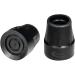 Carex Cane Tips Black Fits Most 1 Inch Cane Shafts 2 Cane Tips Each (Pack of 2) - Buy Online on GoSupps.com