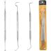 RHXWFDG 3 Pcs Pet Tooth Scaler Cleaning Kit Dog Dental Tooth Scaler Stainless Double Headed Tarter Remover Pet Dental Tools Pet Teeth Cleaning Tools for for Dogs Cats - Buy Online on GoSupps.com