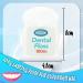 SRV HUB Dental Floss - 100m Interdental Cleaning | One-Way Tooth Silk for Gum Health & Caries Prevention - Buy Online on GoSupps.com