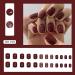 Buy Glossy Burgundy Short Square Press on Nails - Full Cover Glitter Fake Nails for Women & Girls with Glue - International Shipping - Buy Online on GoSupps.com