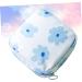 Cabilock Storage Pocket 2 Pack - Versatile Cosmetic Period & Diaper Bag for Women | Travel-Friendly Blue Floral Design - 12.5x12cm - Buy Online on GoSupps.com
