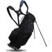 Customizable Craftsman Golf Waterproof Black Blue Golf Bag with Adjustable Backpack Straps - Personalize with Your Name Stitched - Star Design - Replacement Option - Buy Online on GoSupps.com