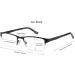 Amcedar Metal Half-Frame Reading Glasses Men 5-Pack Spring Hinges Stainless Steel Material Sun Readers 2.00 5 Pairs Mix 2.0 x - Buy Online on GoSupps.com