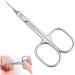 Brush Cuticle Scissors Stainless Steel Manicure Grooming Scissors Curved Slice Pedicure Tool for Nail - Buy Online on GoSupps.com