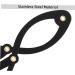 Didiseaon Stainless Steel Ruler for Eyebrow Tools Tattooing Eyebrow Ruler Positioning Ruler Balance Metal - Buy Online on GoSupps.com