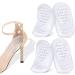 GLEAVI Silicone Gel Heel Cups - 4 Pairs of Anti-Slip Shoe Inserts & Cushions for Women | Comfortable Heel Grips & Height Pads - Buy Online on GoSupps.com