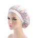 Women's Pink Nightcap Sleep Hat for Curly Natural Hair | Elastic Band Bonnet for Hair Loss - Mossty - Buy Online on GoSupps.com