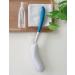 Natureman Long Grip Bathing Brush - 39 cm Curved Handle for Seniors & Pregnant Women | Easy Reach Body Brush for Bathing & Showering - Buy Online on GoSupps.com
