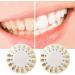 Uadme Teeth Color Cards - 3 Piece Shade Guide for Tooth Bleaching & Dental Color Tracking - Ideal for Clinics & Hospitals - Buy Online on GoSupps.com