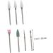 minkissy 4 Sets Nail Clipper Grinding Head Nail Art Drill Kit Electrical Tools Nursing Diamond Carbide Nail Drill Bit Drill Bit for Nails Nail File Nail Kit Tungsten Steel Care Supplies - Buy Online on GoSupps.com