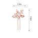 Heread Pearl Bride Wedding Hair Pins - Pack of 3 Leaf Bridal Head Piece Flower Hair Accessories - Rose Gold for Women and Girls - Buy Online on GoSupps.com