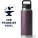 YETI Rambler 36 oz Bottle  Vacuum Insulated  Stainless Steel with Chug Cap Nordic Purple - Buy Online on GoSupps.com