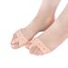 Silicone Toe Separator Toe Spacers for Sthletes Transparent Toe Separator Hallux Valgus ToeCorrectorsGel Toe Stretcher Suitable for Bunion and Overlapping Toes Realign Crooked Toes Hammer Toe Skin color