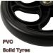 Wheelchair Front Wheel 5Inch 6Inch 8Inch Wheelchair Front Wheels Manual Wheelchair Replacement Wheels Solid Wheels 1 Pair/Black/6Inch(5Inch) 5Inch Black - Buy Online on GoSupps.com