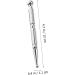 Healeved 2 Piece Massage Pencil Set - Full Body & Face Massager Manual Shiatsu & Trigger Point Tools - Brass & Silver - International Shipping - Buy Online on GoSupps.com