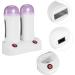 Premium Wax Epilation Set | Double Roll-On Heater Warm Wax Spatula & Paper Strips | Ideal for Smooth Hair-Free Skin - Buy Online on GoSupps.com
