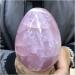 Natural Pink Rose Quartz Dragon Egg Crystal Specimen Quartz Crystal Egg 1pc kaixun (Size : 600g) - Buy Online on GoSupps.com