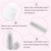 Enenes Plastic Roller Bottles 8Pcs Deodorant Bottles 50ML White Empty Refillable Roll On Bottles for DIY Antiperspirant Bottle Container Plastic Roller Bottles 8PCS - Buy Online on GoSupps.com