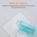 TEBX Nail Stamp & Scraper Set | Transparent Silicone Stamping Plate with Cap | DIY Polishing Design Tool (Green) - International Shipping - Buy Online on GoSupps.com