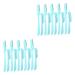 FRCOLOR 20 Pcs Folding Eyebrow Trimmer Painless Trimmer Womens Razors Shaper Razor Facial Razors for Women Face Safety Razors Eyebrow Razor Abs Woman Stainless Steel