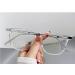 Blue Light Blocking Large Reading Glasses | Anti Eyestrain Presbyopic +300 Transparent  - Buy Online on GoSupps.com