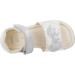 Geox Baby Girl's White Sandal Alul B - Size 7 UK | Breathable Comfort for Little Feet - Buy Online on GoSupps.com