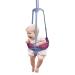 IECOPOWER Doorway Jumper, Durable Baby Door Bouncer & Swing Jumper with Steel Spring , 2 Colors to Choose, Adjustable Seat Bag, Easy Installation, Easy to Use for Ages 6 Months +. Red