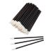 500 Pcs Plastic Lip Brushes Lip Gloss Makeup Applicators Small Lipstick Wands Black Mascara Brushes Lash Tester Sticks Cosmetic Eyeshadow Wands for Beauty Tool