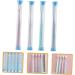 Ultechnovo Portable Tooth Cleaning Brushes - Set of 4 Charcoal Bristle Toothbrushes for Women - Ideal for Travel & Oral Care - Buy Online on GoSupps.com