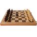 Chess Set 2 in 1 Portable Chess Set and Checkers Classic with Folding Wooden Chessboard and Storage Slots Board Game (Size : 42cm) (42cm)