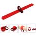 DOITOOL Hanging Rubber Band Bracelet Hair Pins Hair Clips Holder for Wrist for Braiders Hair Holders for Barbers Updo Hair Tools Hair Salon Supplies Red Plastic Wristband Hairdressing Tool 25.10X5.10X3.00CM Red - Buy Online on GoSupps.com