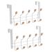 jojofuny Condiment Jar 2 Pcs 1 Wall Hanging Hook Hanger Coat Hangers Metal Hangers Wrought Iron Hooks Backpack Bath Ball