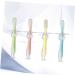 Partykindom Silicone Toothbrush Set for Toddlers - 12 Pack Infant Training Brushes for Gentle Teeth Cleaning - Buy Online on GoSupps.com