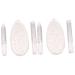 2 Sets Foot Set Glass Nail File Pedicure Manicure File Finger Nail File Board Tool Women Nail File Nail Files for Natural Nails Hoe Remover Grinding Adjustment