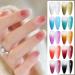 6Ml 1Pc Nail Gel Gradient Non Stick Hand Extension Gel Nail Polish DIY Nail Art UV Gel Varnish Nails - (Color: A04) - Buy Online on GoSupps.com