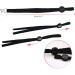 50 Pcs Black Elastic Bands with Adjustable Buckle and Cord Locks for DIY Ear Loops - CaiDieNu - Buy Online on GoSupps.com