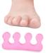 4Pcs Toe Separators for Nail Polish Silicone Toe Spacers Gel Toe Stretchers Divider Spacers Repeatable Washable Toenail Dividers for Women and Men - Buy Online on GoSupps.com